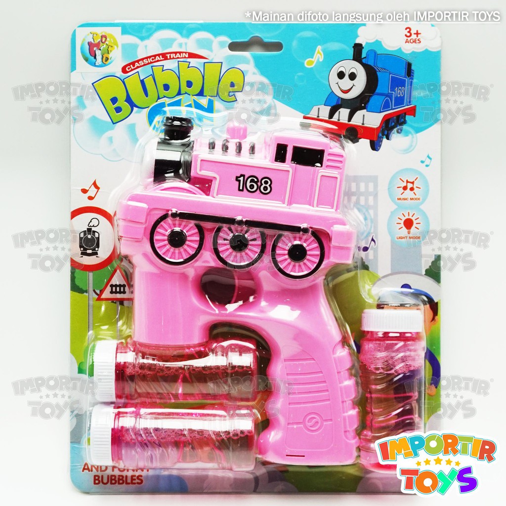 Mainan Mickey Mouse Water Bubble GUN FREE BATRE &quot;Minnie Mouse Version&quot;