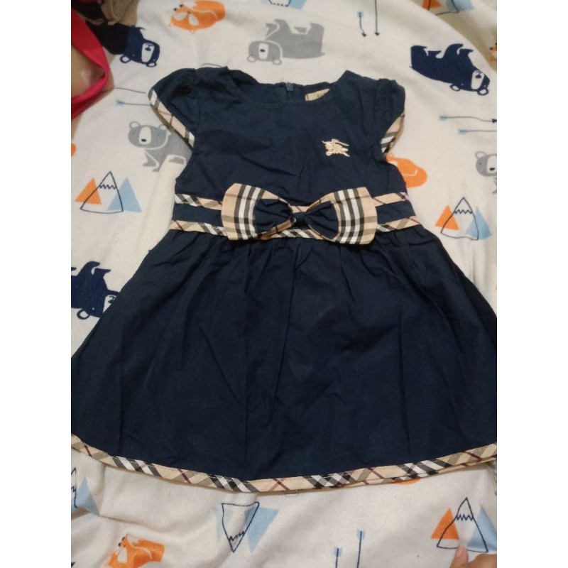 Dress anak bayi balita Burberry original preloved