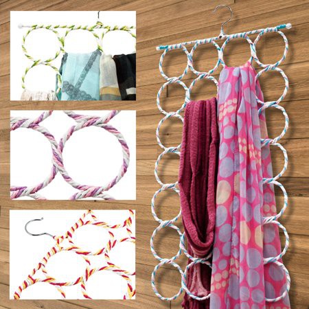 Hanger Jilbab Syal 28 Ring Hanger Unik Gantungan Hijab Bulat Ring