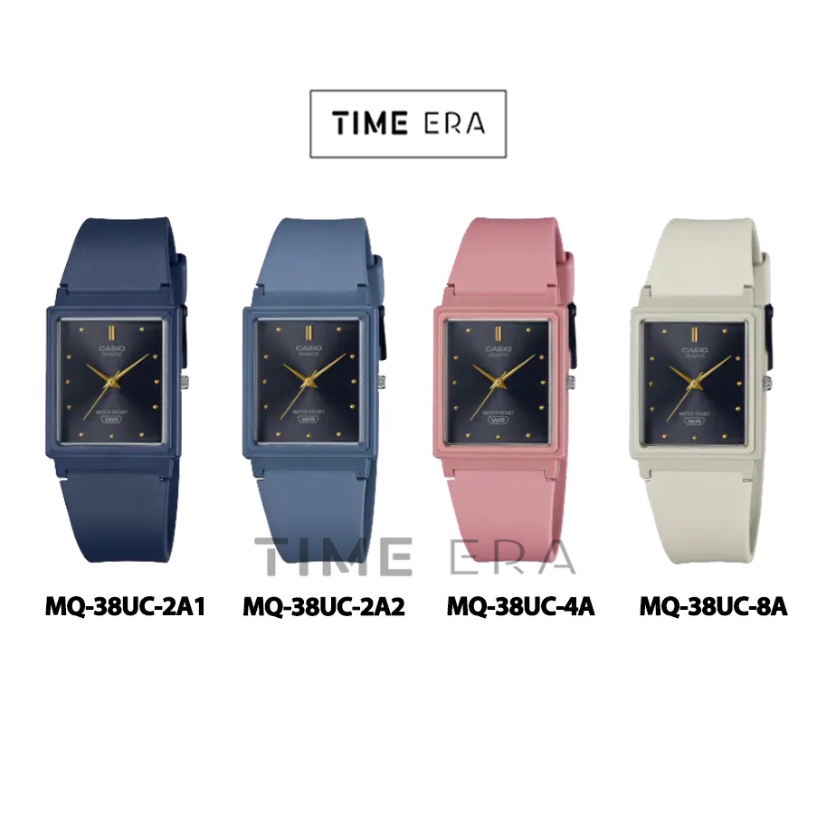 Casio Original MQ38 / MQ 38UC-2A1 2A2 / MQ-38UC-4A 8A Jam Tangan Unisex Analog Karet