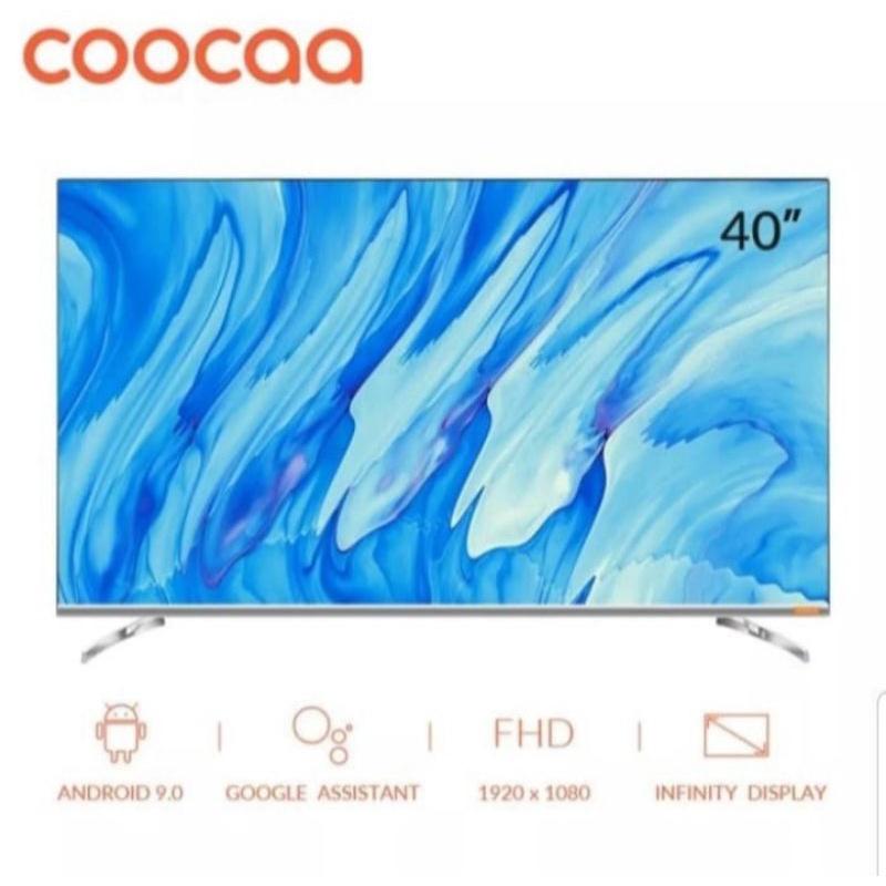 Coocaa Led TV 40inch 40S3u Smart netflix digital