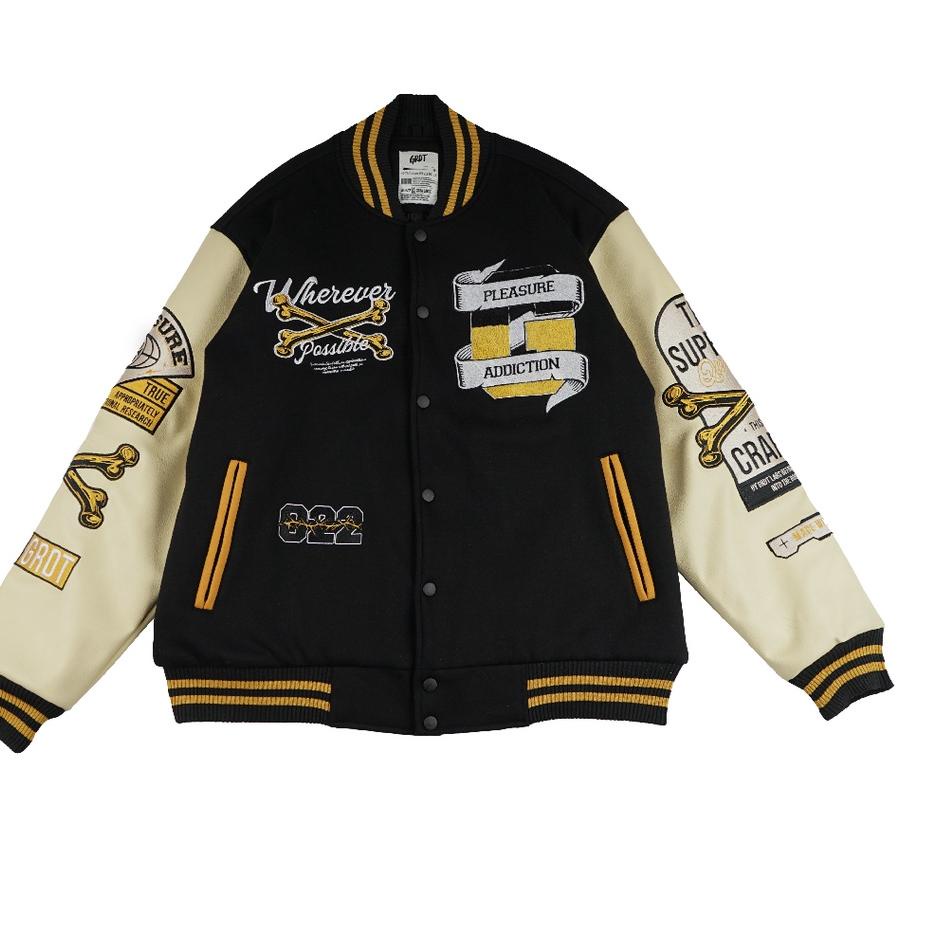 Promo bulanan // 6BKPD GRDT Pleasure Varsity Jacket //Murah