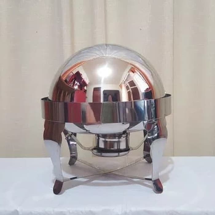 Maspion Roll Top Chafer Tempat Prasmanan Catering Stainless CHAFING DISH HOTEL