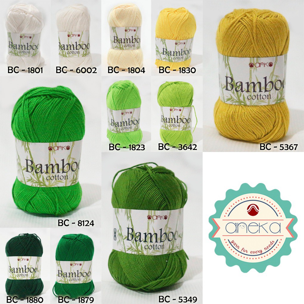 KATALOG - Benang Rajut Katun Bambu PART 3