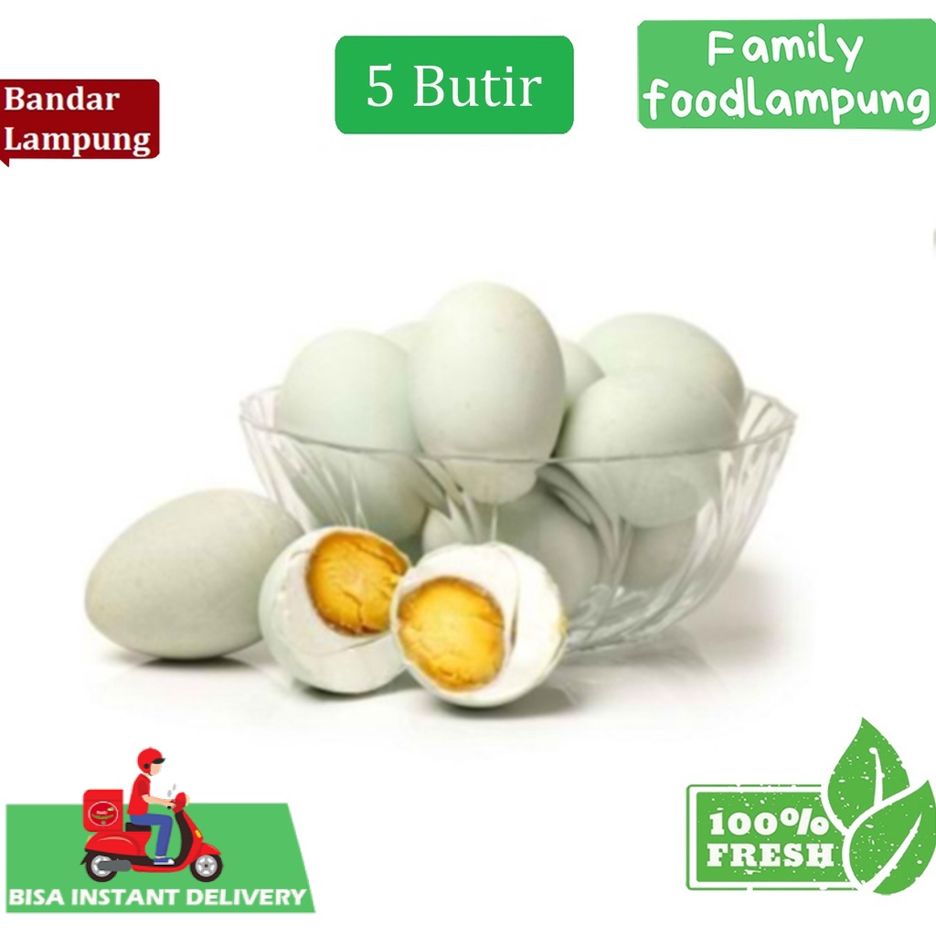 

Telor Telur Asin Bebek Matang 1 Butir Family Food Lampung