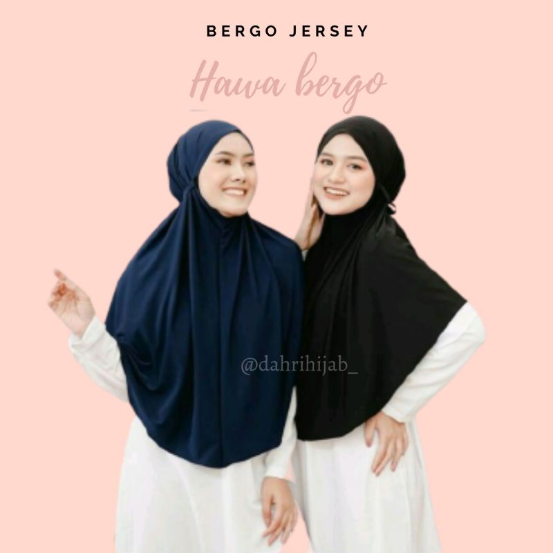 Bergo jersey// bergo jersey tebal murah// bergo jersey adem// bergo jersey non pad