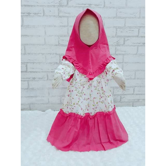 Gamis arraya putih