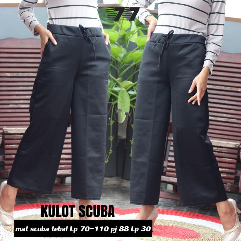 KULOT SCUBA HITAM PUTIH TERBARU