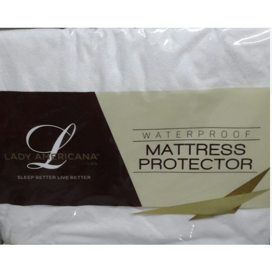 Mattress Protector Waterproof Pelindung Kasur Anti Air Lady Americana 120cm X 200cm