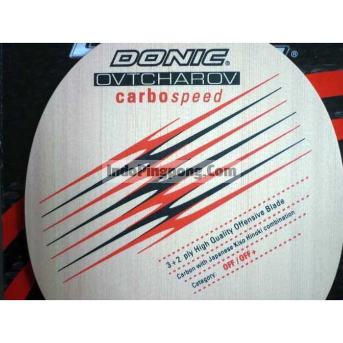 Donic Ovtcharov Carbospeed ~ Carbon Blade Kayu