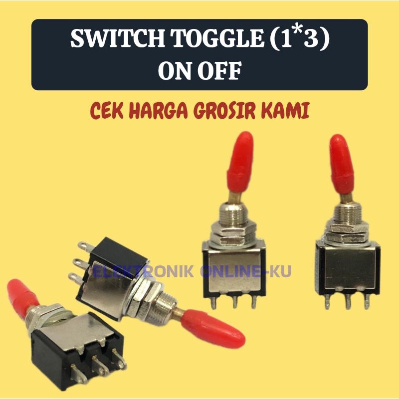 SWITCH TOGGLE 1×3 ON OFF