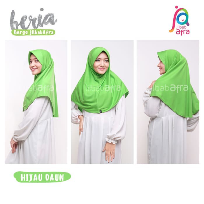 *obral**   Bergo Kaos Instan BERIA ukuran S | Jilbab Afra   _hijab segi empat