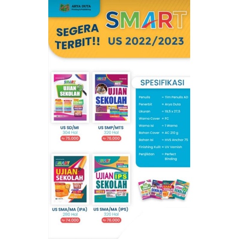 Smart Ujian Sekolah untuk SD,SMP 2022/2023