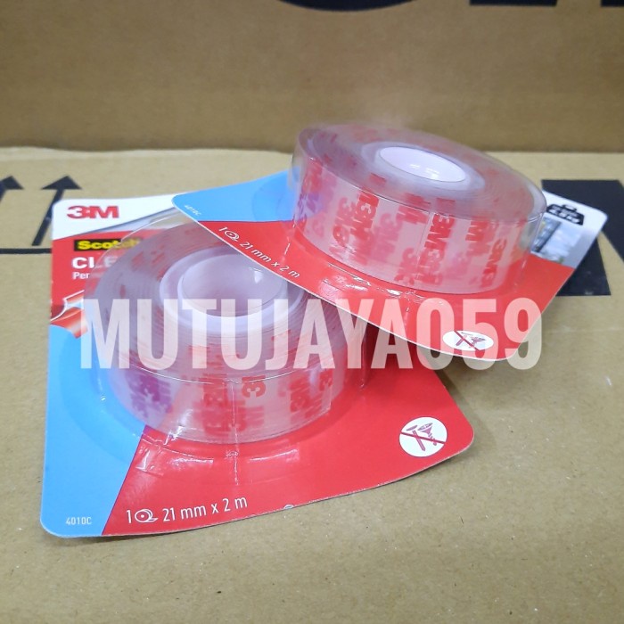 

Sale 3M Double Tape Transparant /Double Tape Permanent Clear Limited