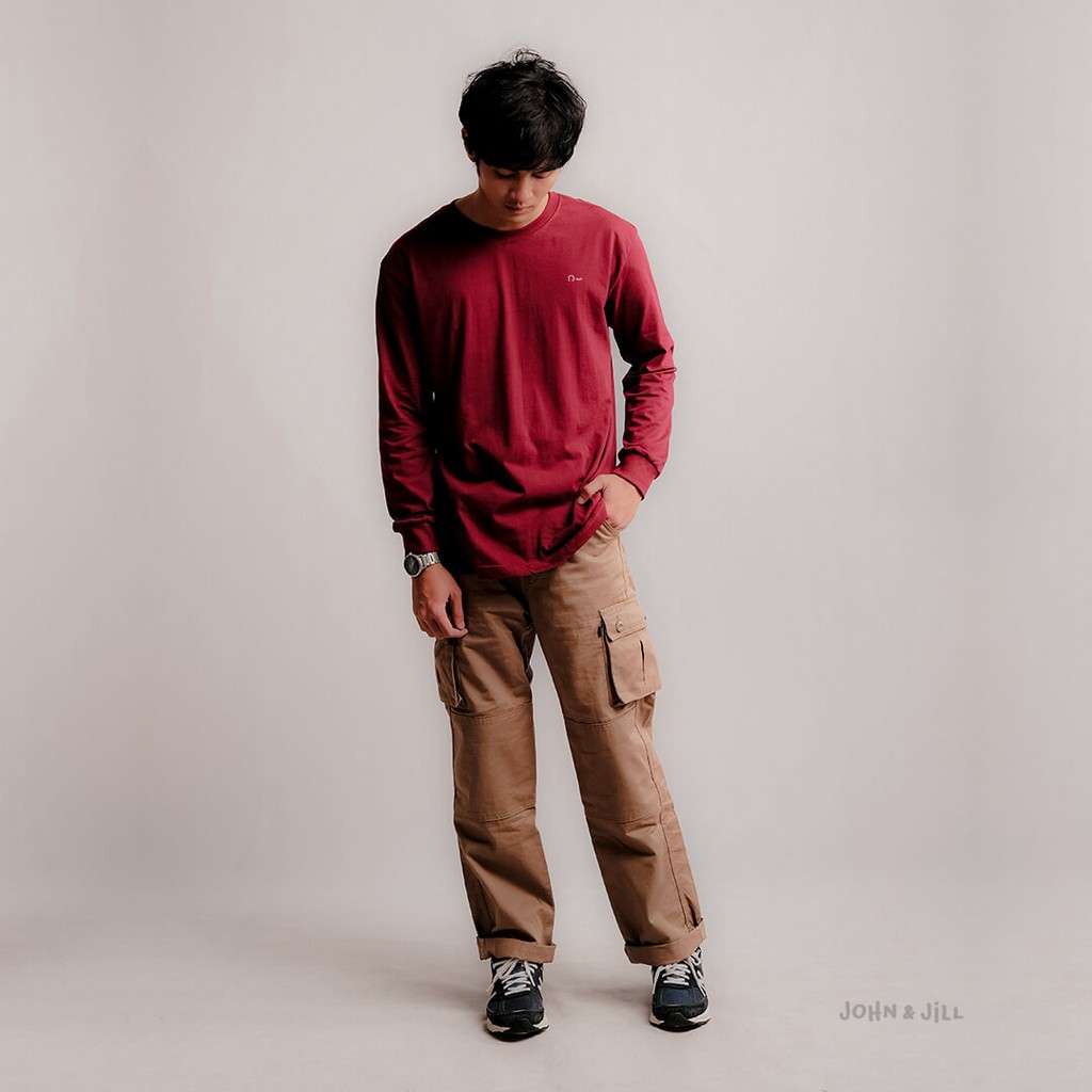 JOHNJILL - Kaos Basic Long Sleeve