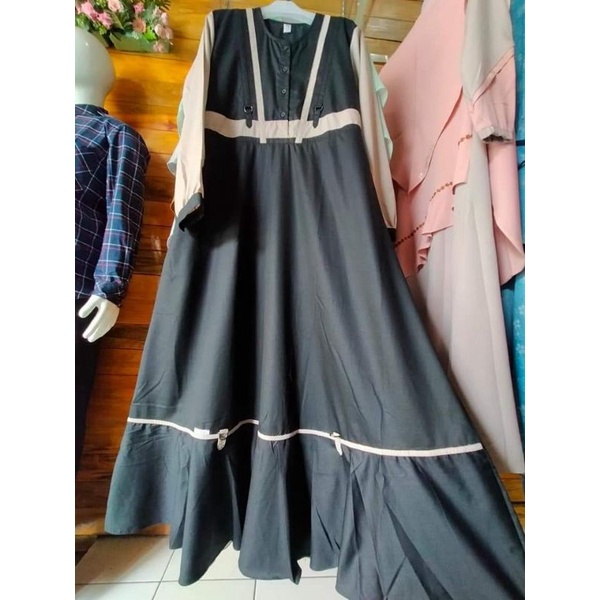 AYUMI 248 GAMIS ETHICA HANAMI 03 DUSTY PINK HANAMI 03 GREY HANAMI 03 DUSTY UNGU