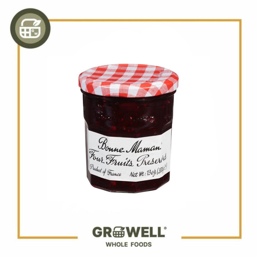 

BONNE MAMAN JAM FOUR FRUITS 370 GR JAR