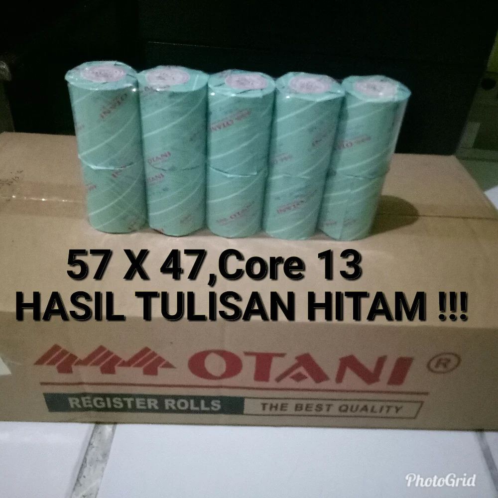 

Termurah Kertas Struk Thermal Paper 57x47-13 Merk Otani Terlaris