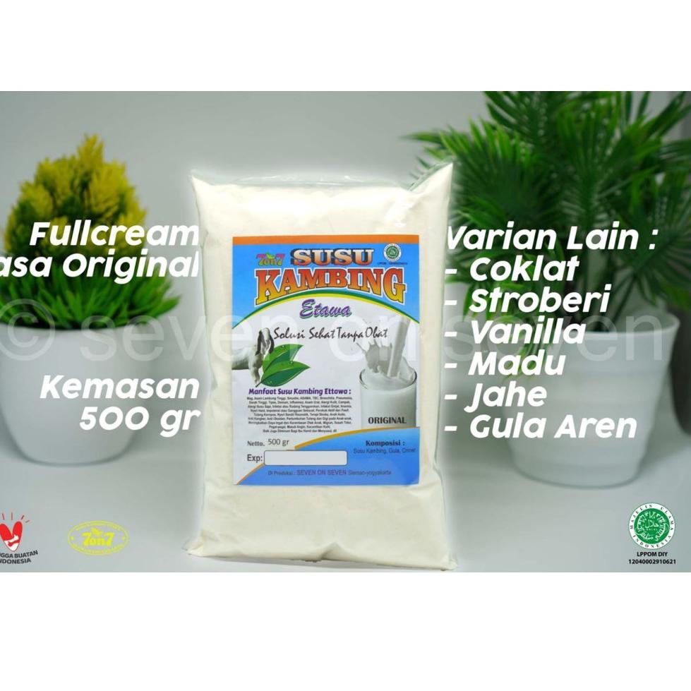 

[PROMO I9Y89] Susu Kambing Bubuk Kemasan 500 gr Dijual Murah