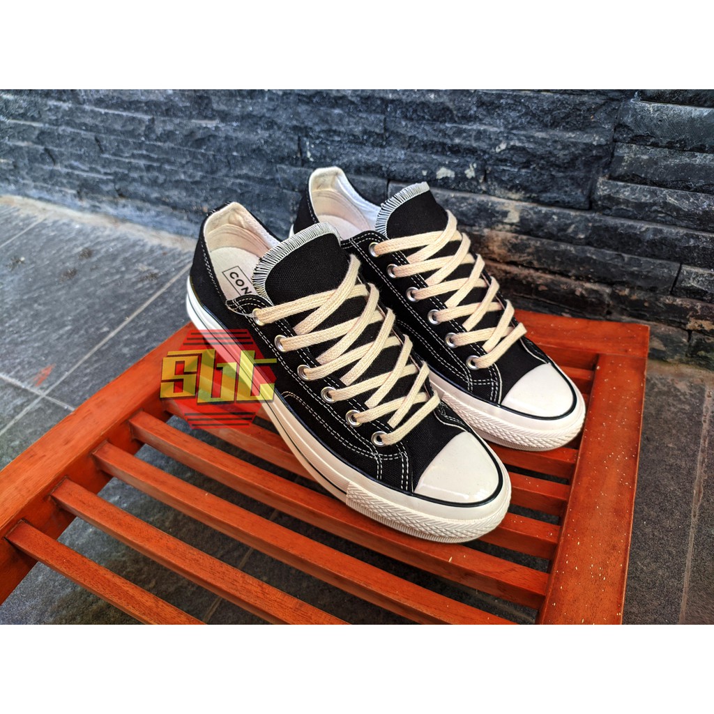 Converse 70s Low Original 100% Sepatu Pria Warna Hitam