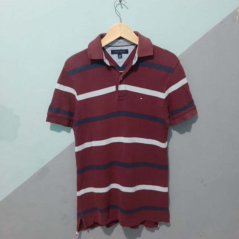 Kaos polo tommy hilfiger second