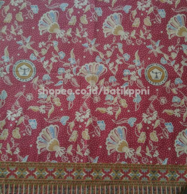 Batik PPNI , Kain Seragam Batik Perawat Nasional , Katun dan Sutra