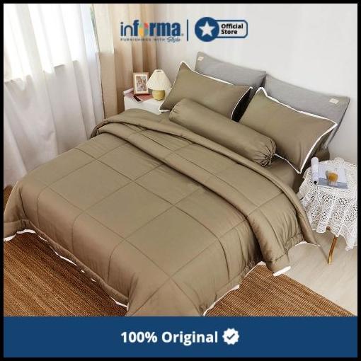 Informa - Set Sprei - Sheet Set Bamboo (B) Sandy