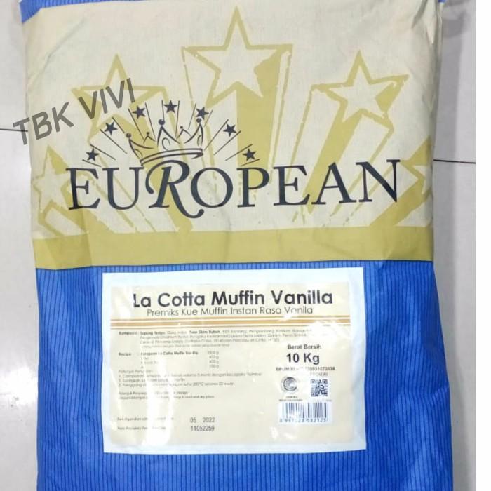

Tepung Tepung Muffin Premix Kelston / European La Cotta - Bal 10Kg