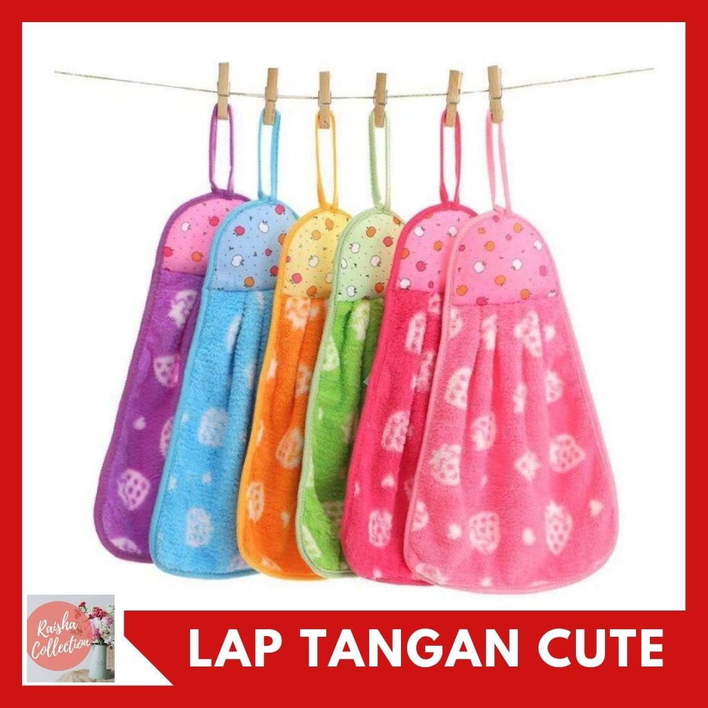 Rc Lap tangan handuk motif cute harga murah