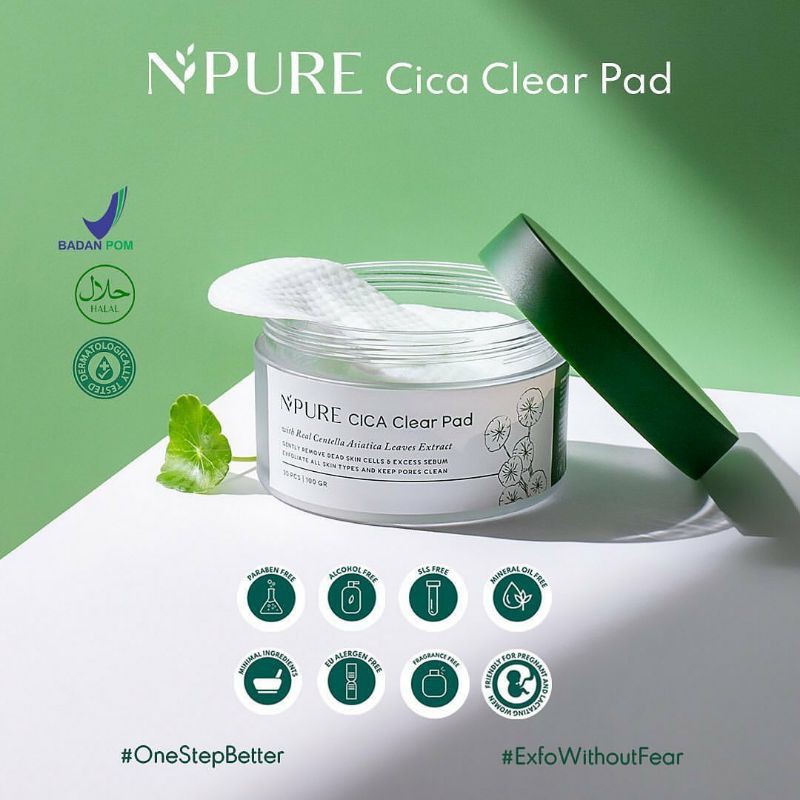 NPURE CICA CLEAR PAD JAR