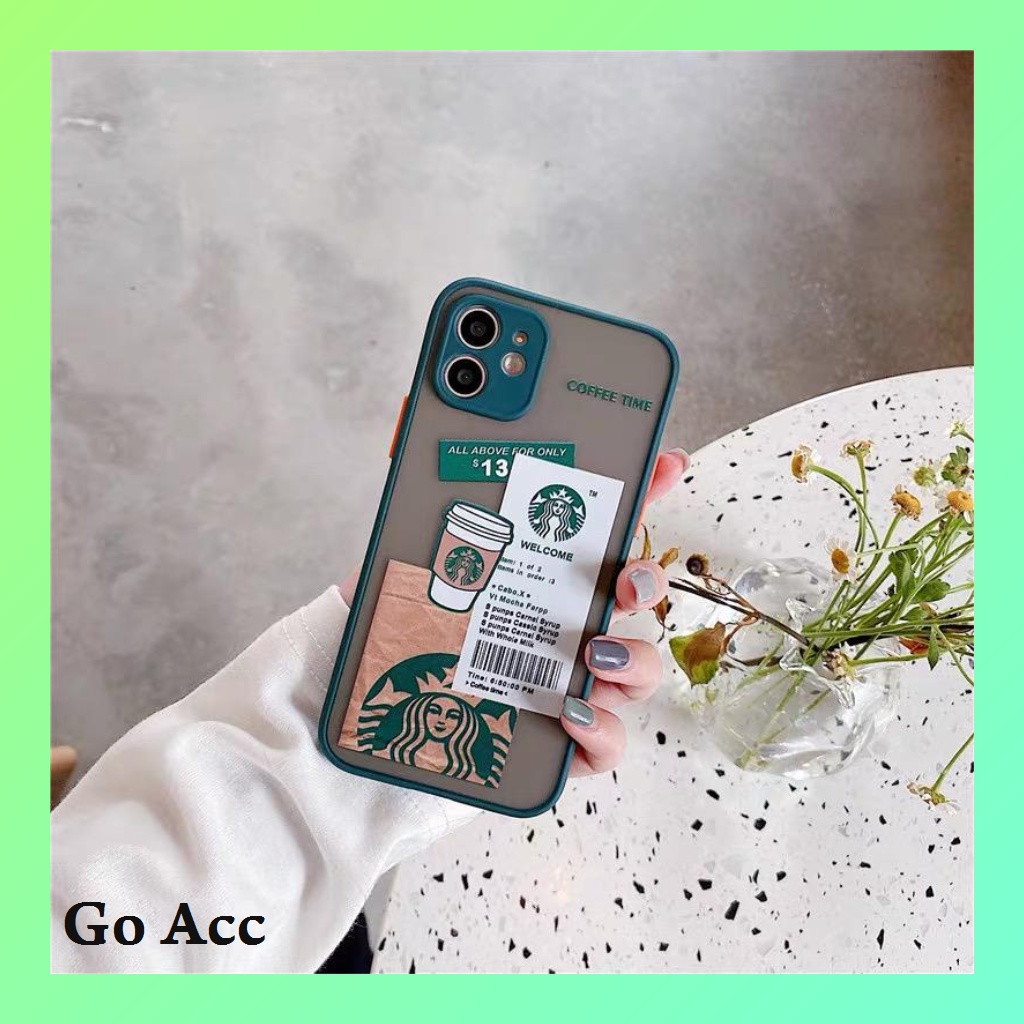 Softcase Unik Coffee Starbucks Samsung A20s A21s A32 5G A50 A50s A30s A51 A52 A72 J2 Prime