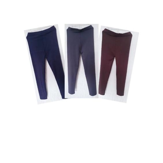 Legging Panjang dewasa polos bahan Spandek Premium