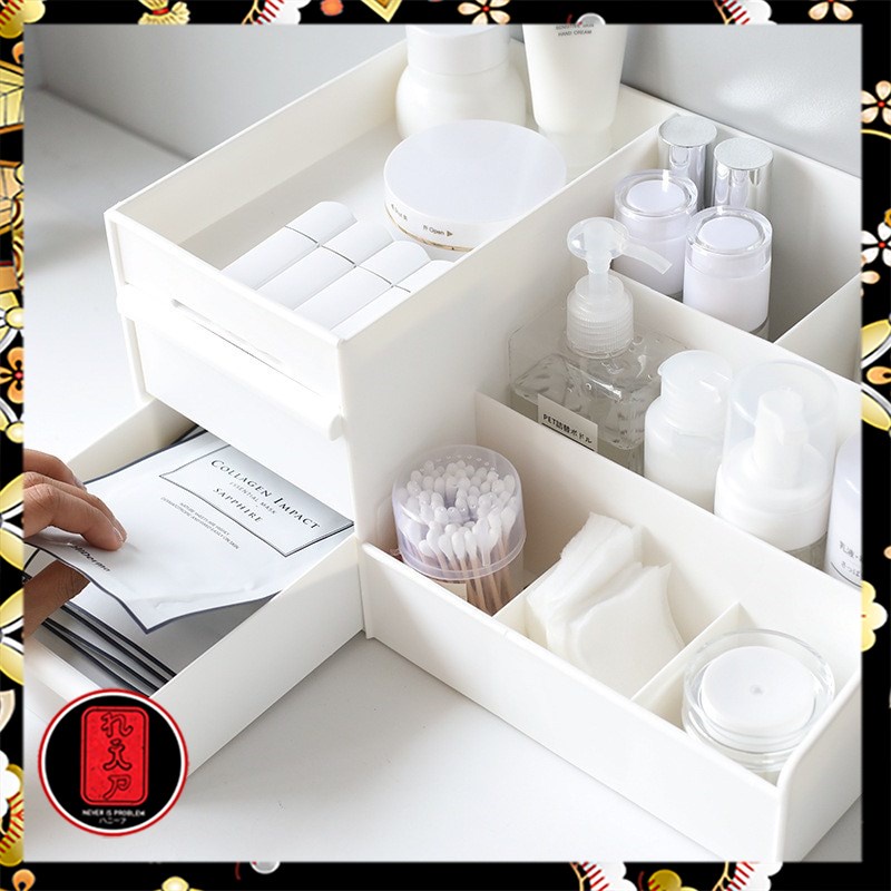 Rak Organizer Make Up Kosmetik Rack House Container Size M