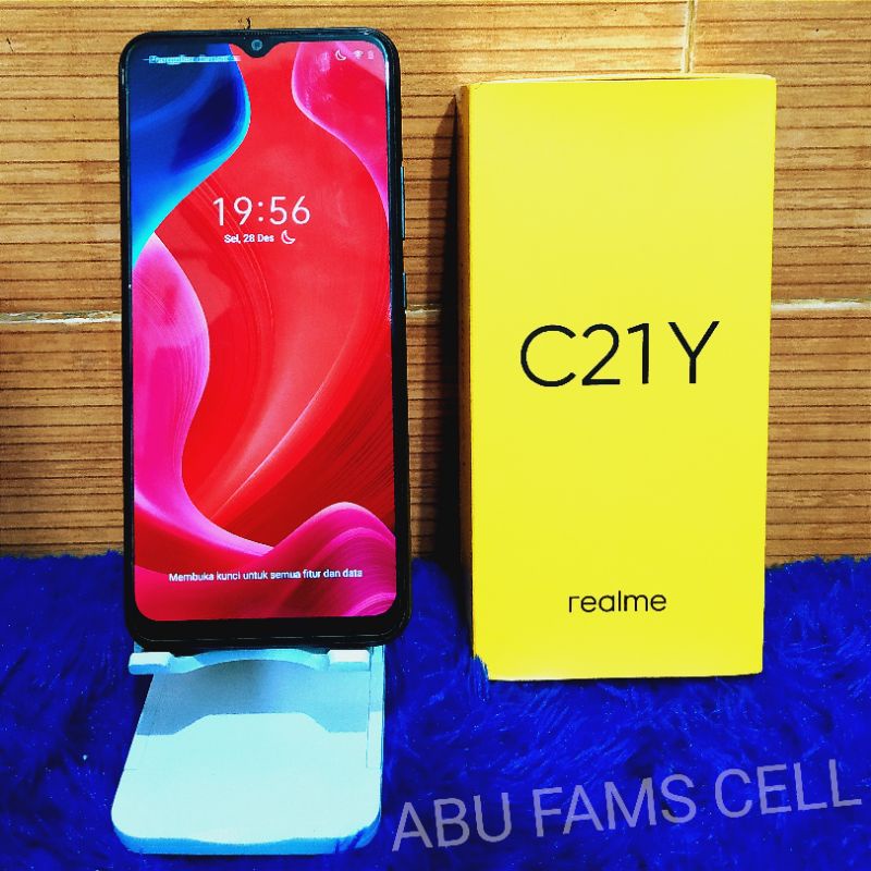 Realme C21Y 4/64 Handphone Murah Second Original 100%