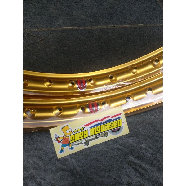 velg akront cekung gold 17 120-120