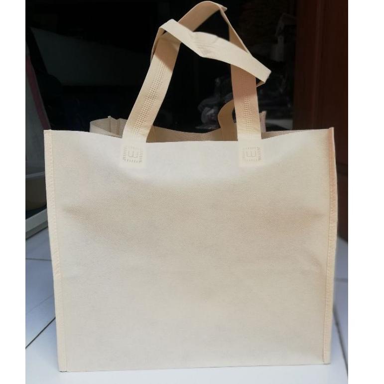 

D.n.R Tas spunbond kotak uk 25x25 polos ReadyStock