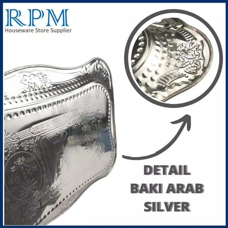 BAKI ARAB SILVER / NAMPAN STAINLESS SILVER / NAMPAN AIR ZAMZAM