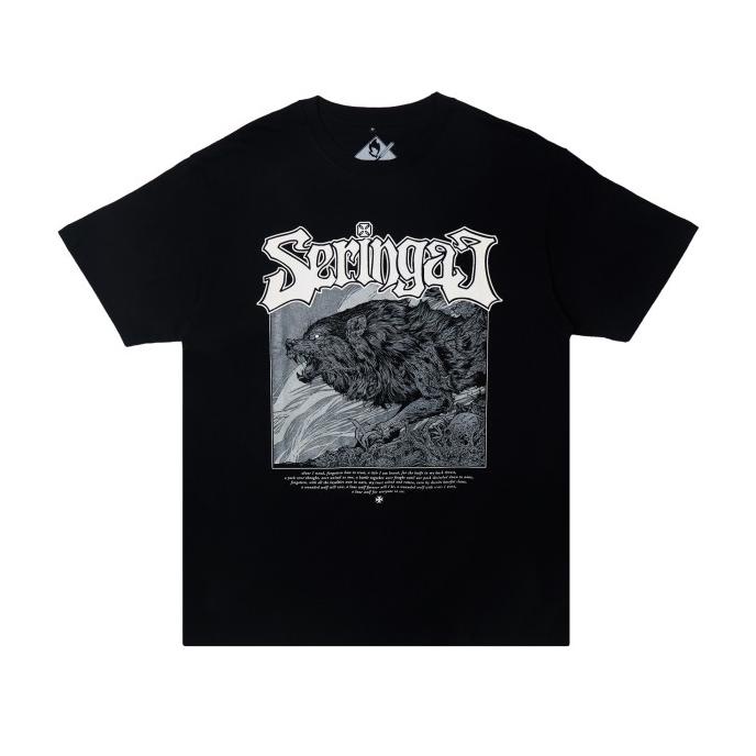 Seringai - Lone Wolf Tshirt - Black
