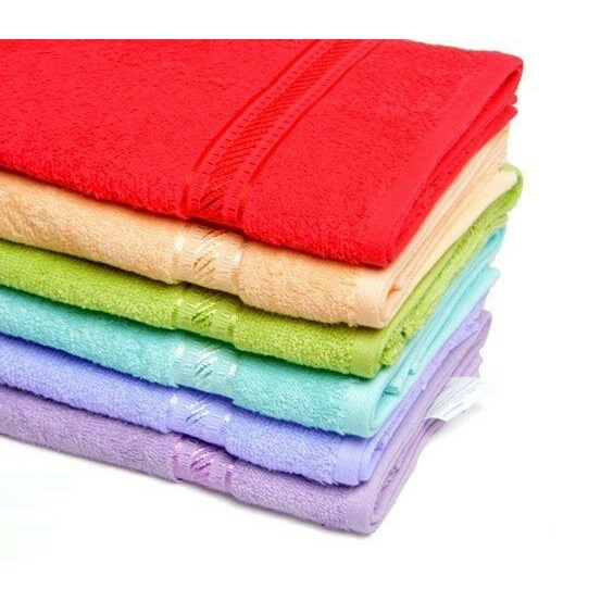 HANDUK MERAH PUTIH 30 X 70 cm  (Kecil)