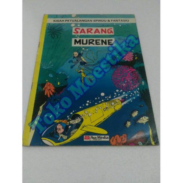 komik spirou - sarang murene