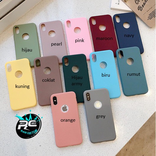Softcase Candy Oppo Vivo Samsung Iphone Xiaomi Realme All Type RJ2748-2
