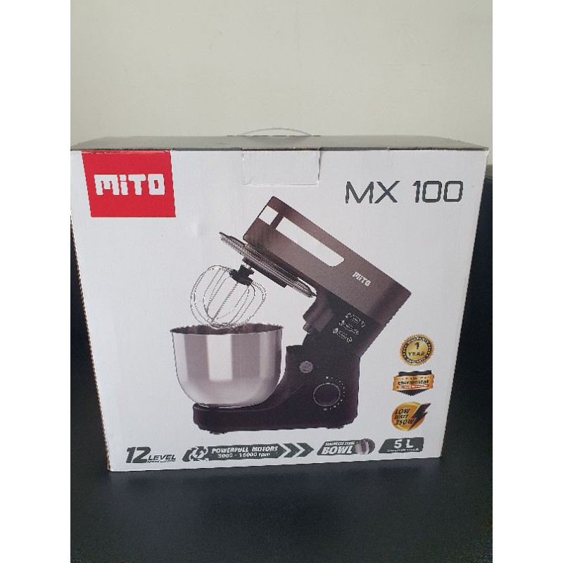 Mixer roti MITO MX500 5 liter - standing PICO mixer MX500 jumbo mito MX 500 GARANSI RESMI