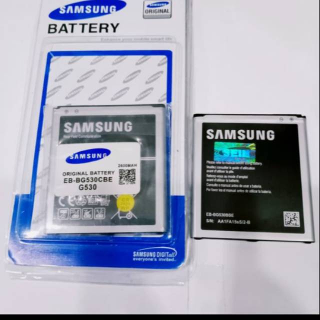 Baterai Batere Battery original samsung Grand prime/J3/J5/J2 prime