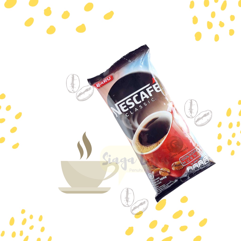 Nescafe Classic Kopi Robusta murni 100 gram