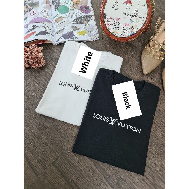 Kaos Louis Vution Wanita LV PREMIUM BRANDED LV TERLARIS