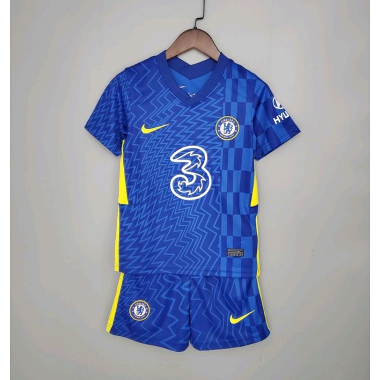 JERSEY CHELSEA_ HOME KIDS 21 22 2021 2022 BAJU BOLA ANAK GO GRADE ORI THAILAND ini