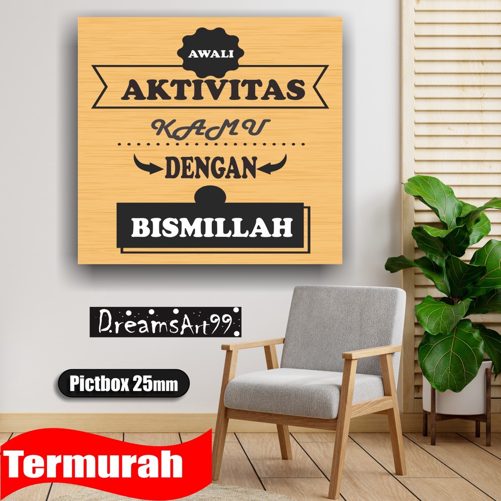 DREAMART99- hiasan dinding hiasan kamar tidur pictbopx dekorasi dinding dekorasi kamar AC 56