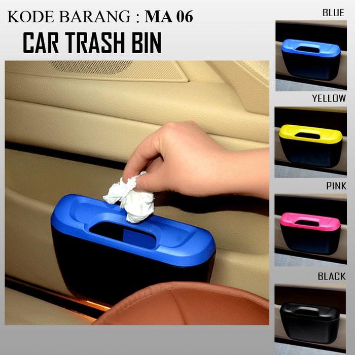 [300GR] LT - Tempat Sampah Mobil Samping Dashboard Car Trash Bin Interior Tissue