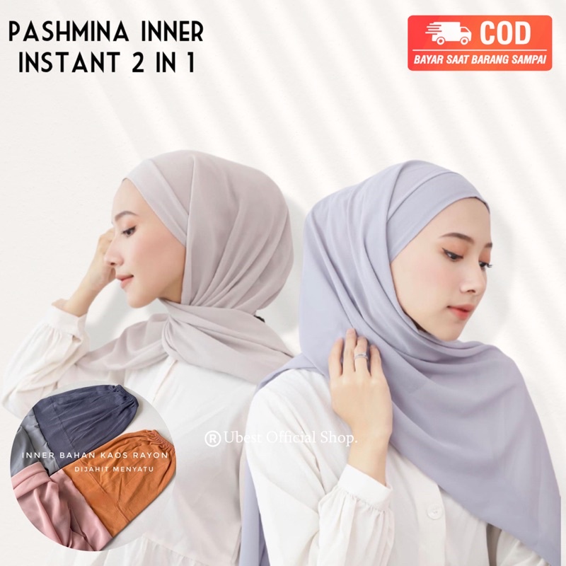 PASHMINA INNER / PASHMINA 2in1 inner / PASHMINA INNER CERUTY BABYDOLL /