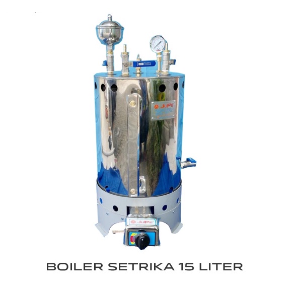 FREE ONGKIR Boiler Setrika Uap  gas 15 ltr Stainless